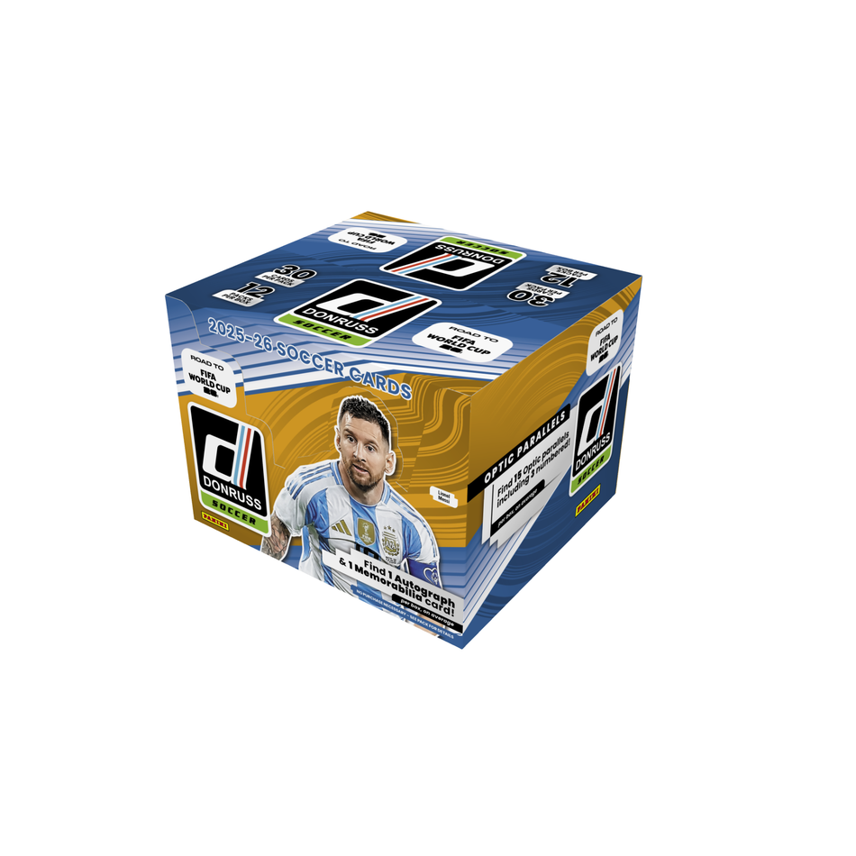 2025/26 Panini Donruss Road to FIFA World Cup Soccer Hobby Box
