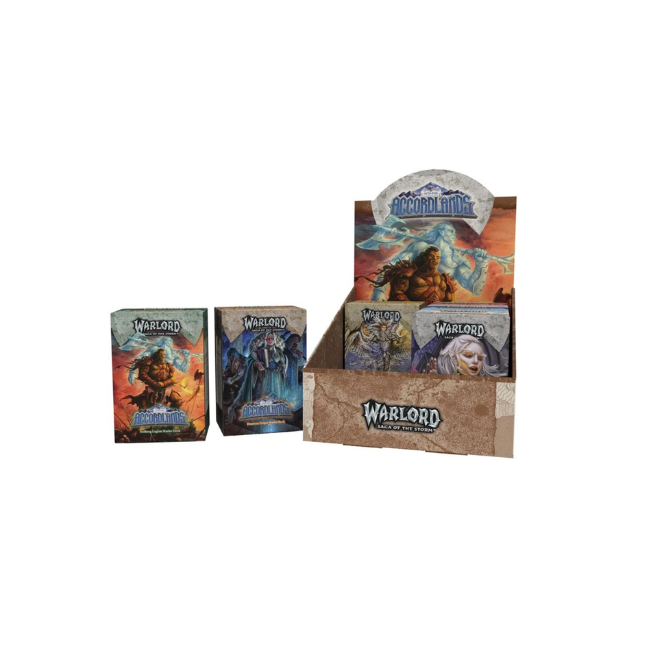 Warlord: Saga of the Storm Into the Accordlands Starter Deck Display 6ct