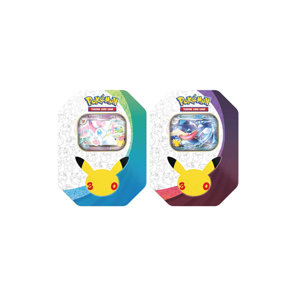 Pokémon TCG: 30th Celebration ex Tin Case (6ct)