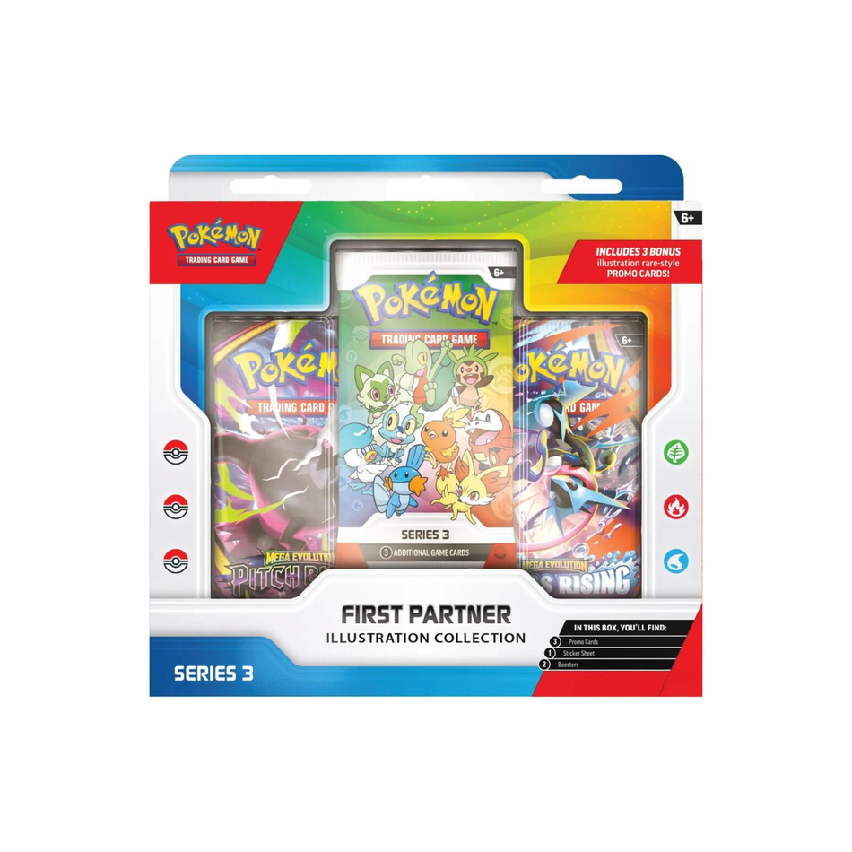 Pokémon TCG: First Partner Illustration Collection Series 3 Case (6ct)