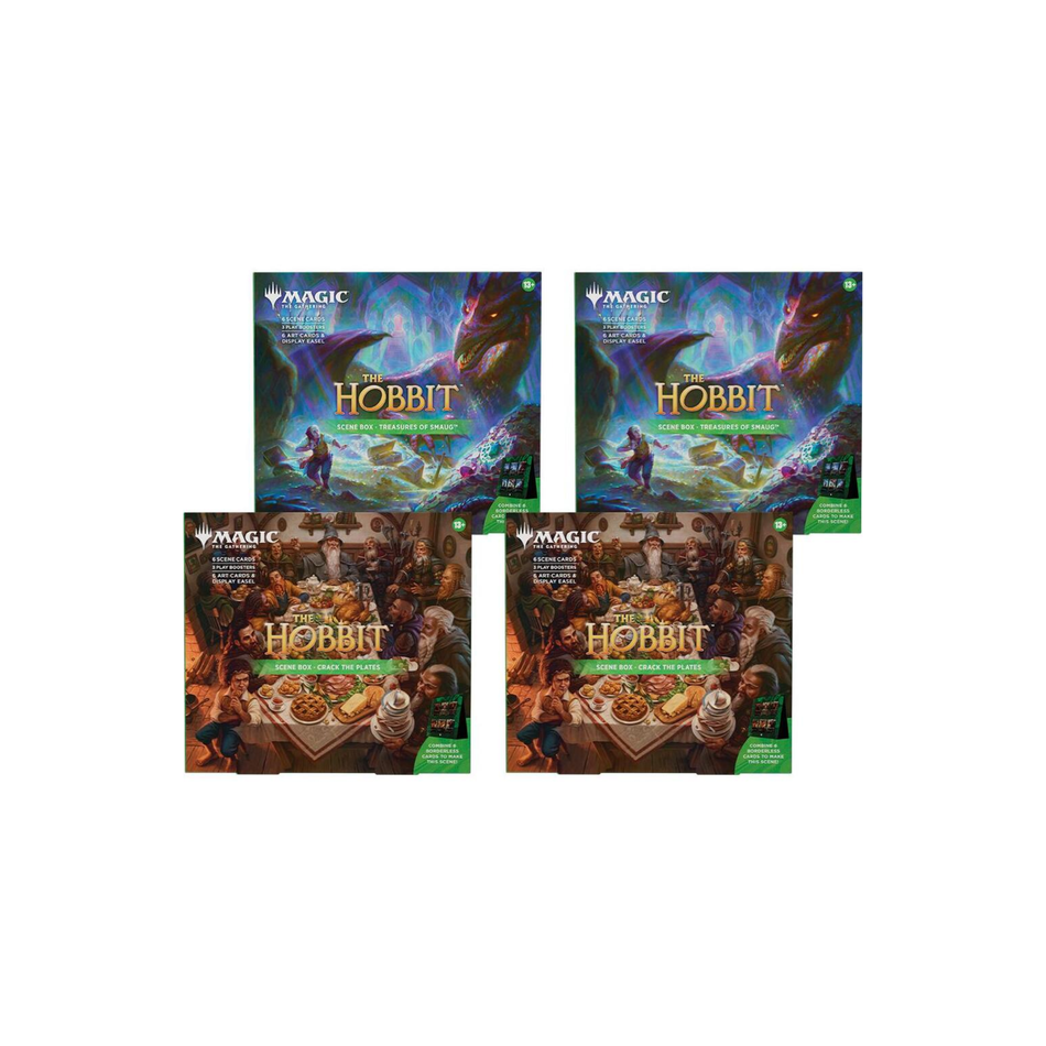 Magic The Gathering: The Hobbit Scene Box Case (4ct)