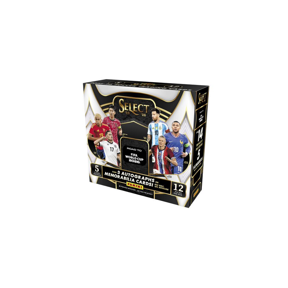 2025/26 Panini Select Road to FIFA World Cup Soccer Hobby Box