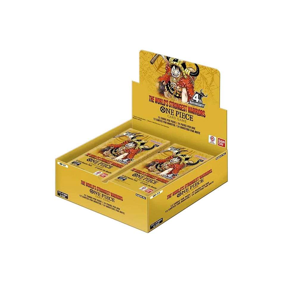 Bandai: One Piece The World's Strongest Warriors Booster Box OP-17