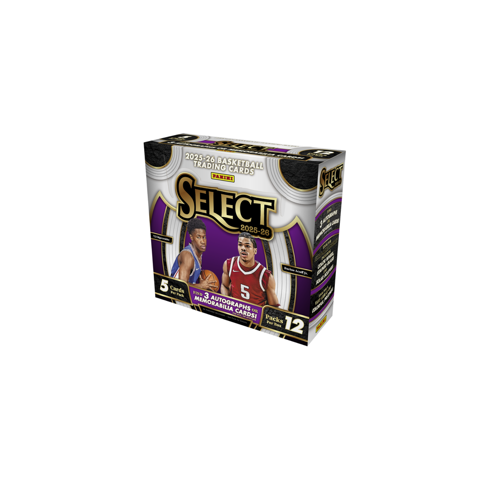 2025-26 Panini Select Basketball Hobby Box