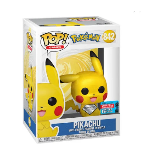 Funko: Pop Sitting Pikachu #842