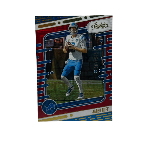 2024 Panini Absolute #35 Jared Goff Red Squares #/499