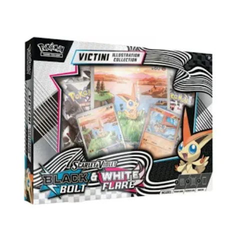 Pokémon TCG: Unova Victini Illustration Collection Box