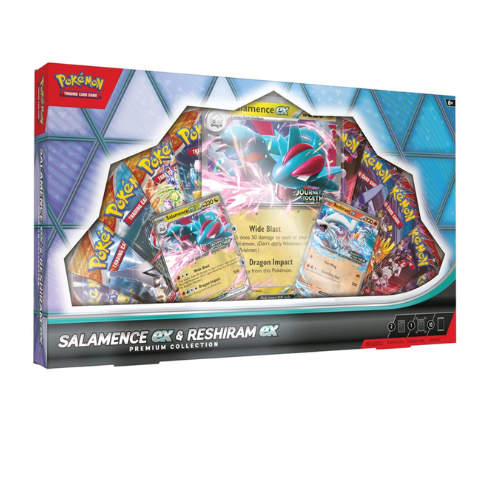Pokémon TCG: Salamence ex & Reshiram ex Premium Collection Box