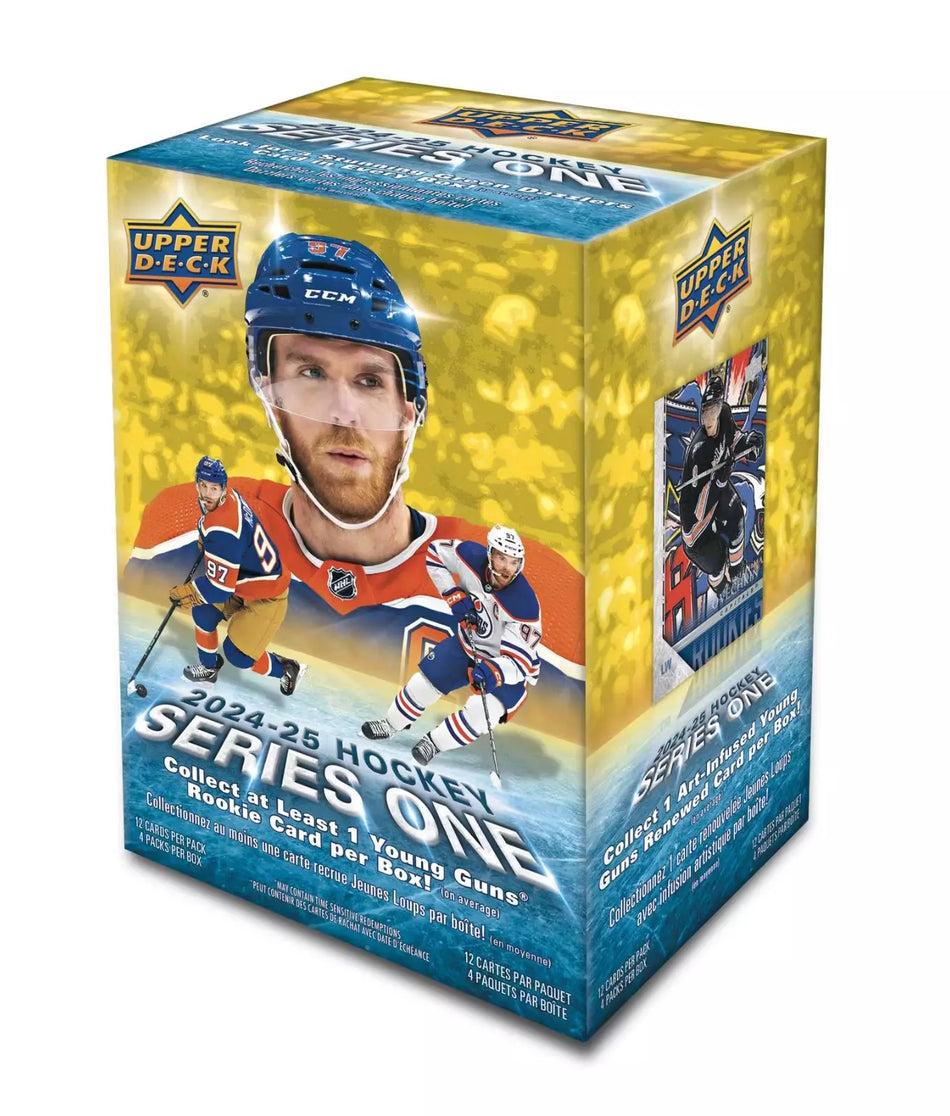 2024-25 Upper Deck Series 1 Hockey Blaster Box