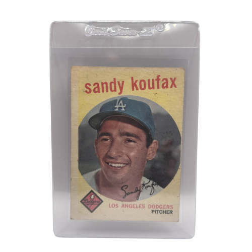 1959 Topps Sandy Koufax #163 G-VG